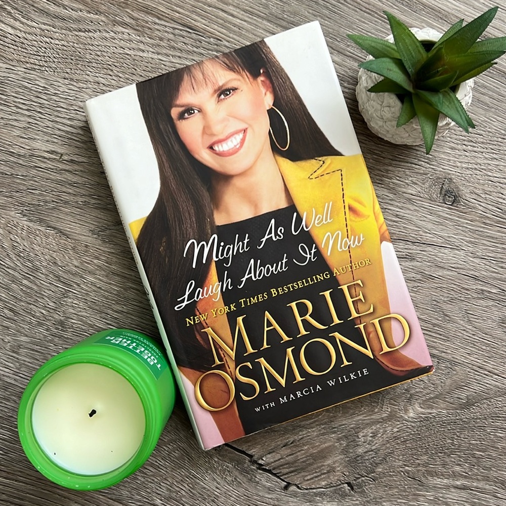 📚Special!! 2/$21 Books!!📚 Marie Osmond- Might as well Laugh about it Now.